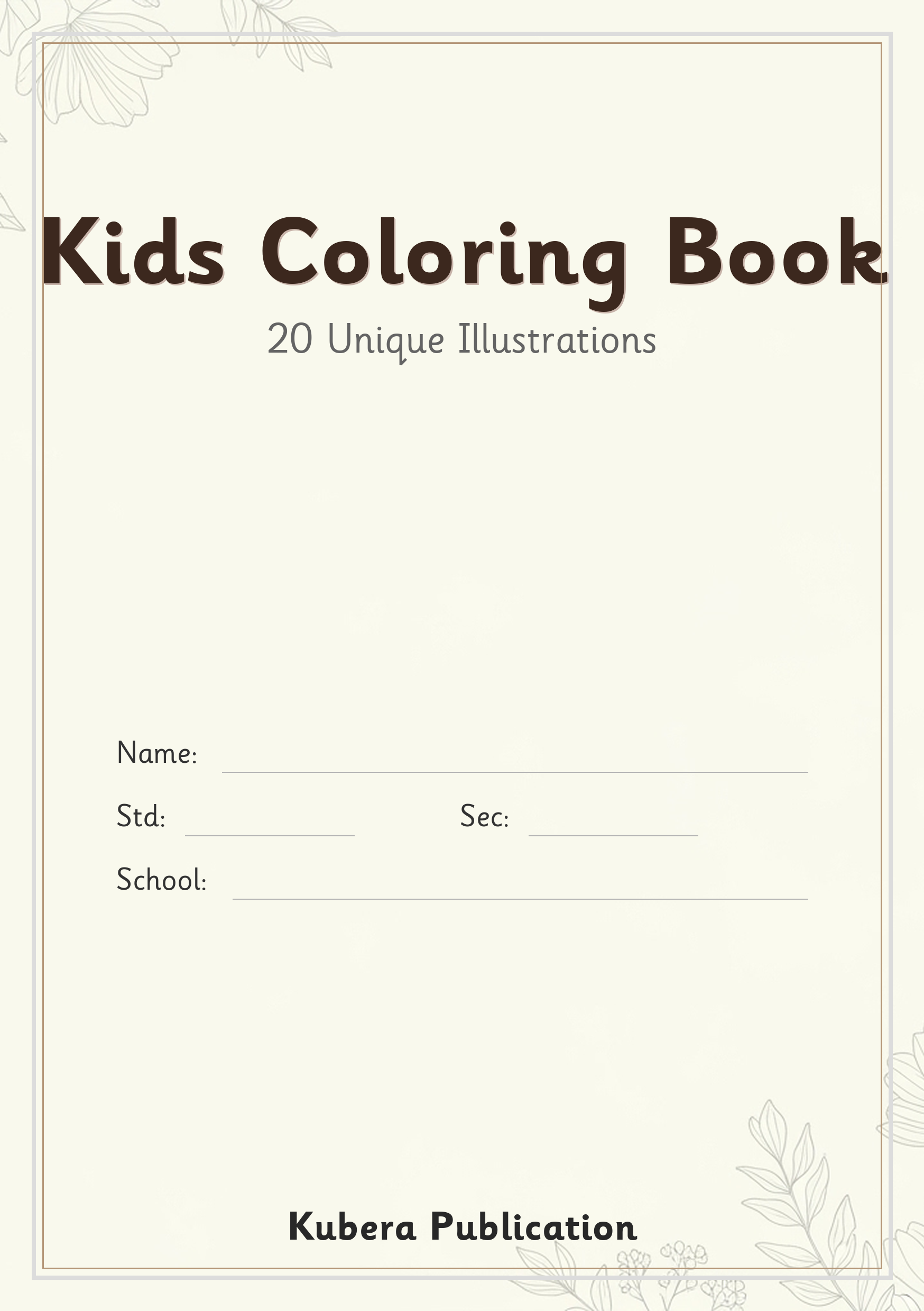 Kids Coloring Book